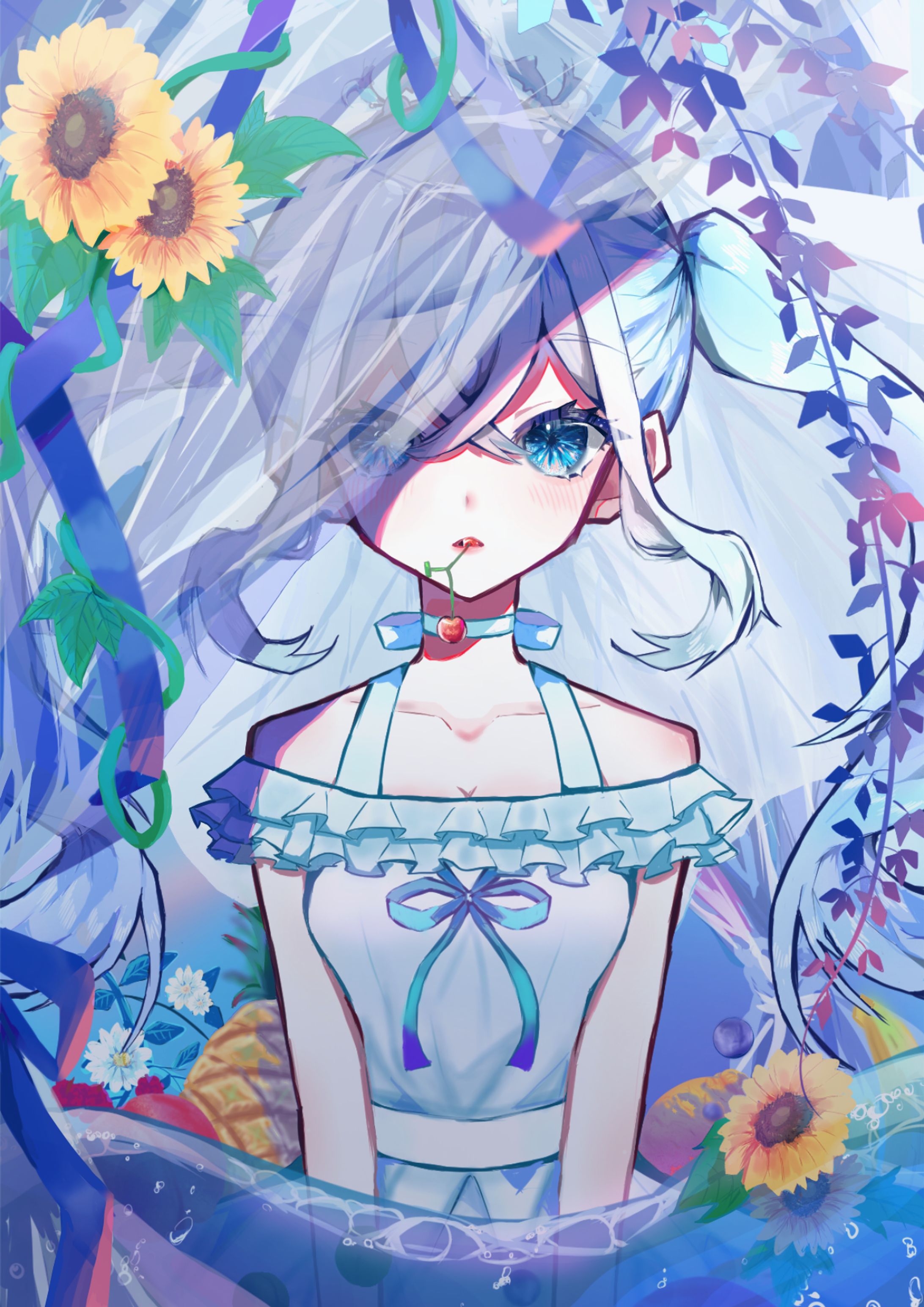 ツインテの女の子-1