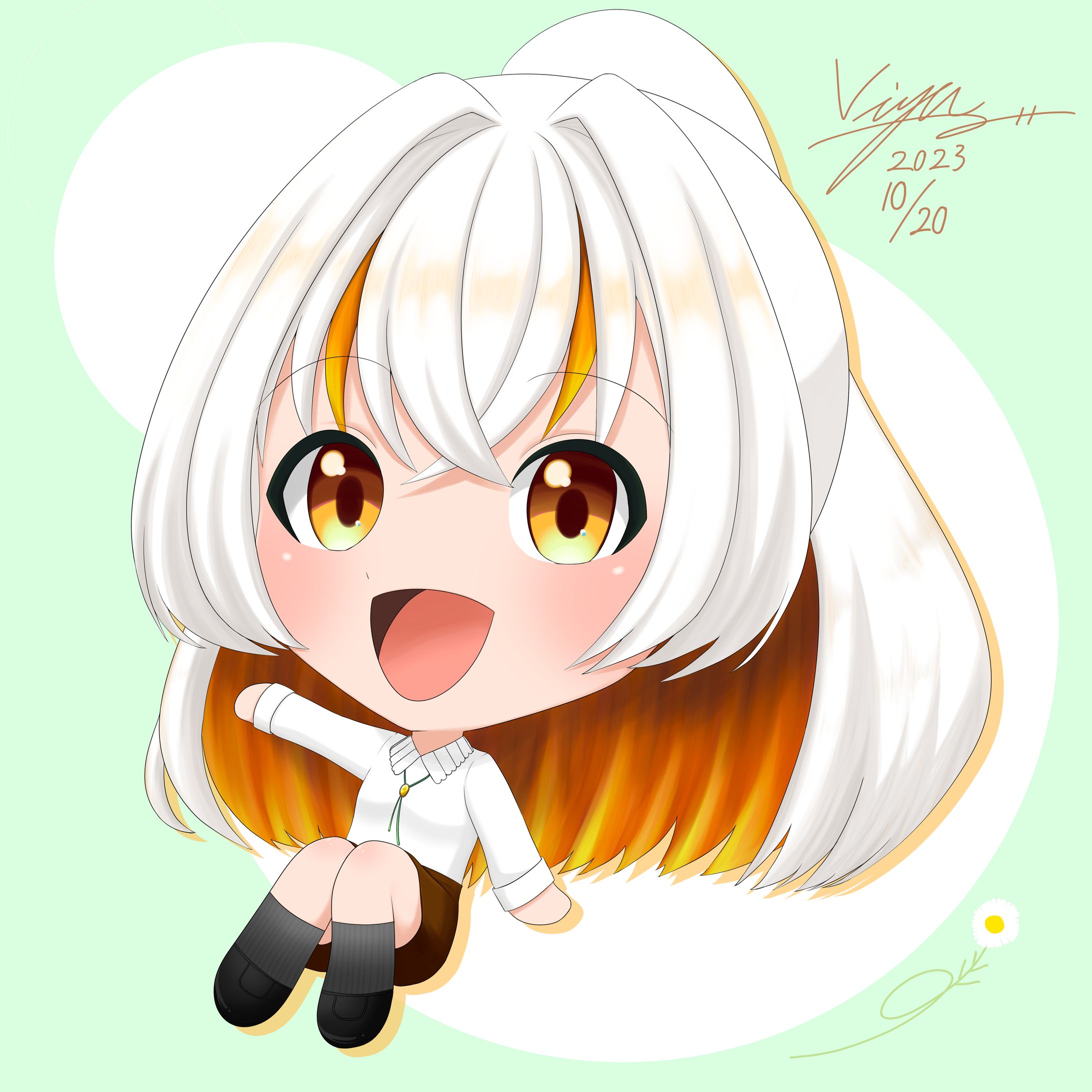 カモミールの女の子-1