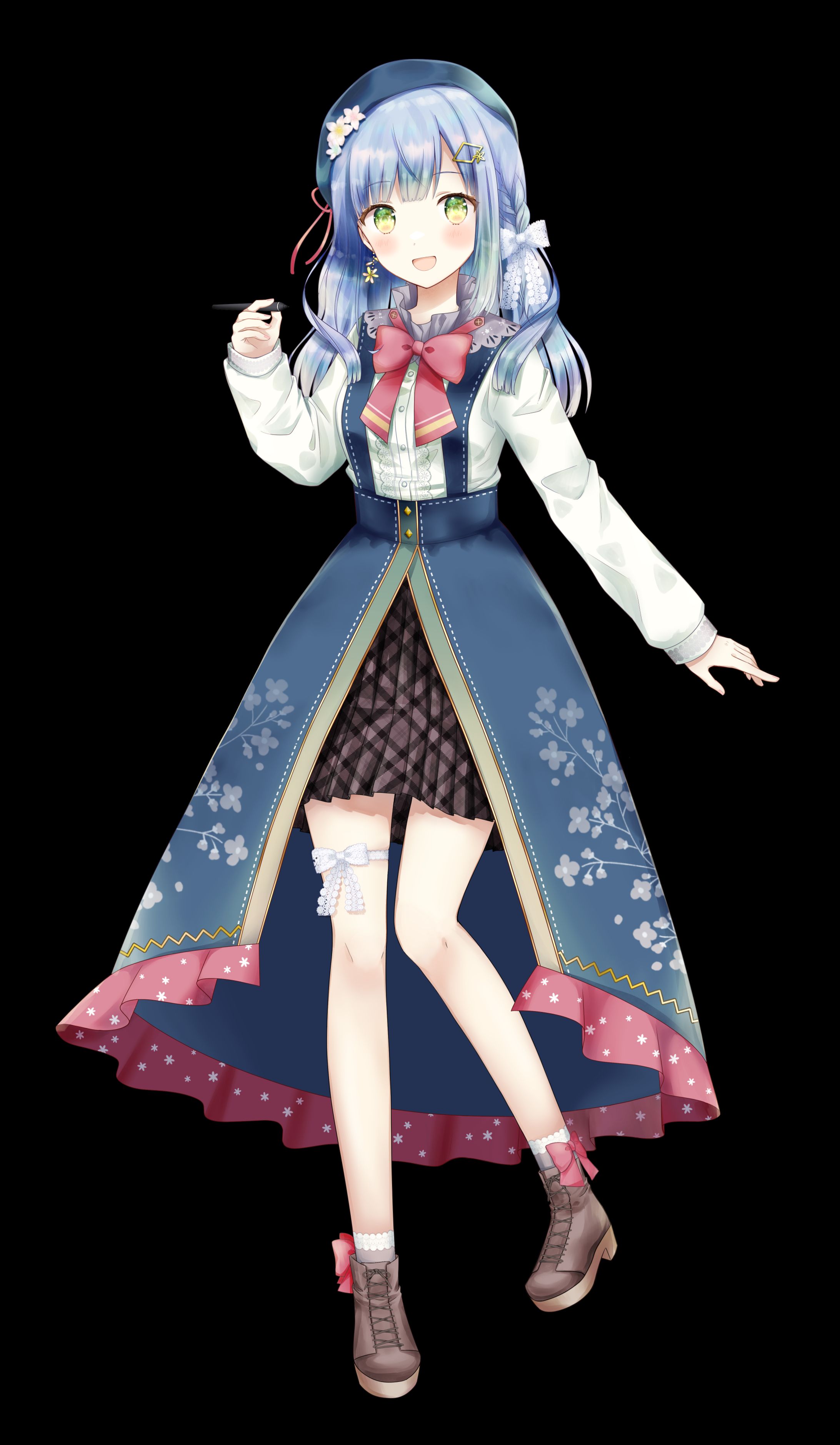 花色ここる（VTuber）キービジュアル-1