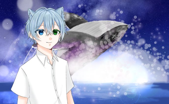 Nz様 ただ声一つ 歌ってみたmvイラスト 
