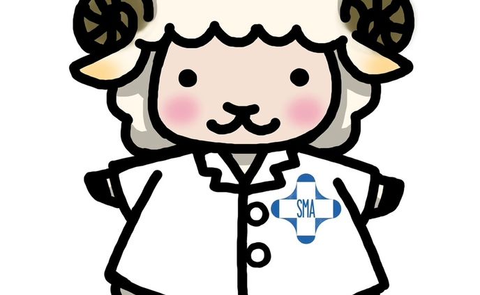 札幌市医師会マスコットキャラクター『メーイくん』