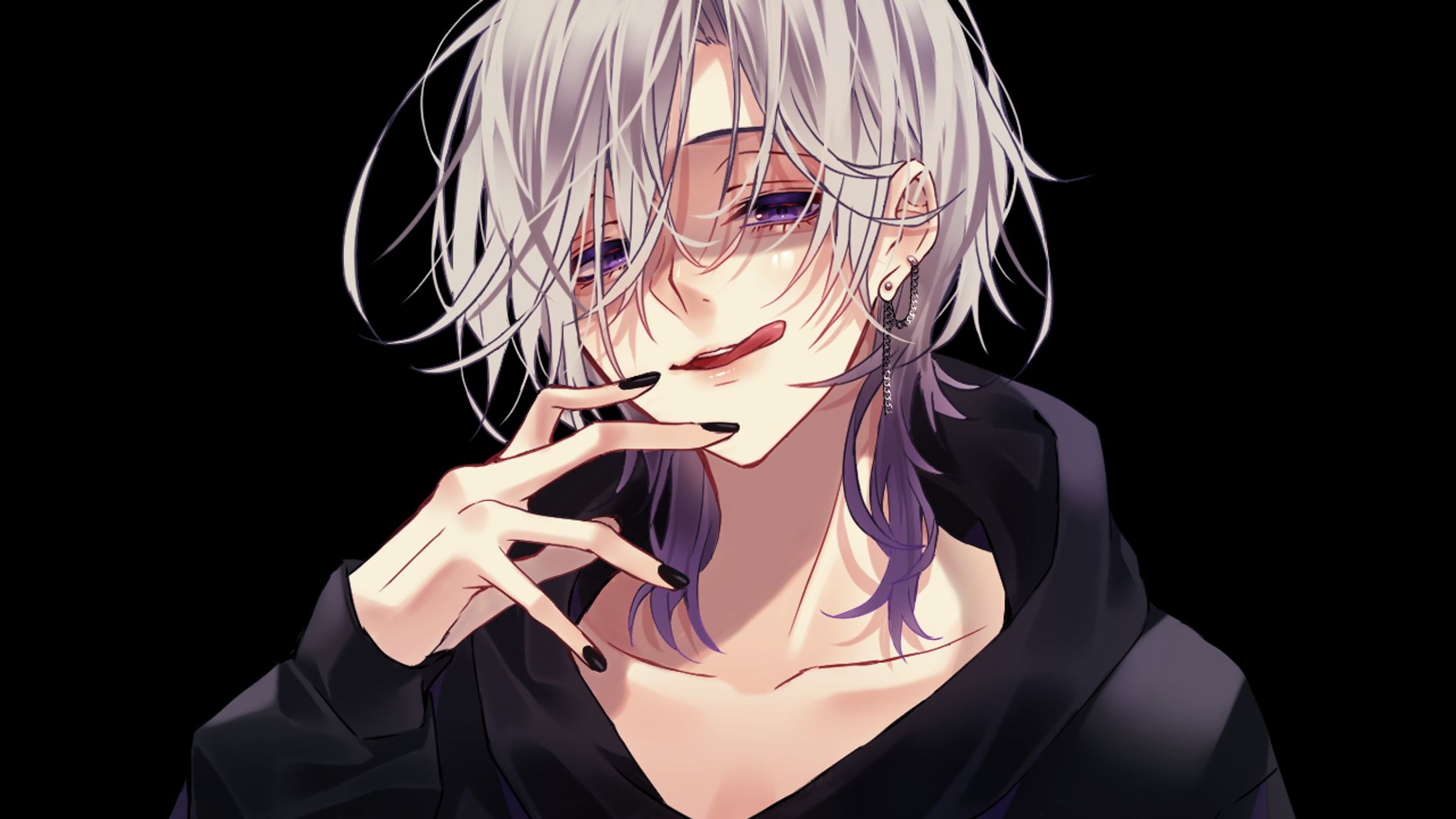 零夜様MV用イラスト（キャラのみ）-1