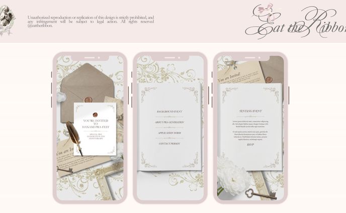 [CARRD] Digital Invitation Website