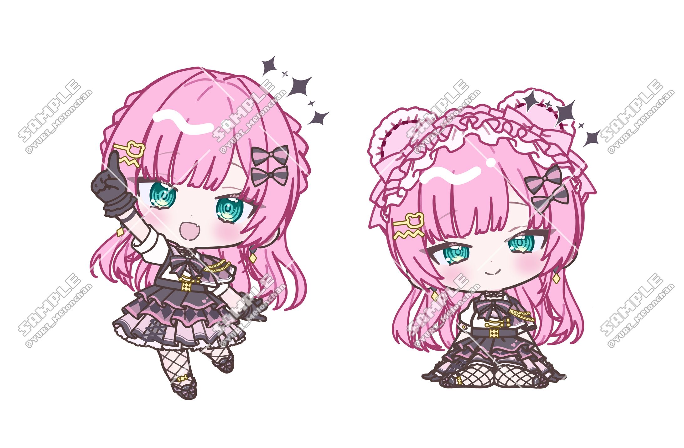 vstreamerぽむちゃん様 グッズ用SDイラスト-1