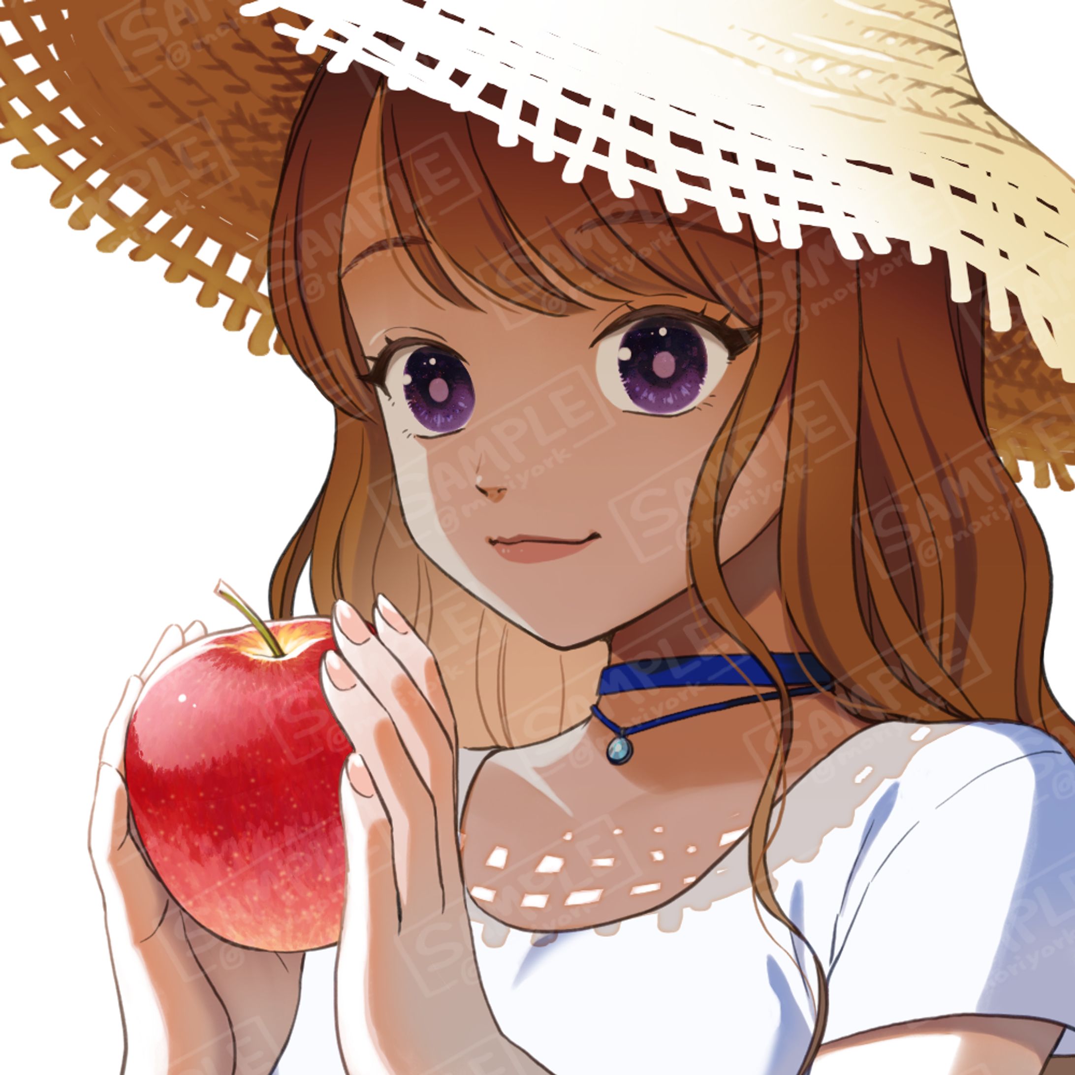 麦わら帽の女の子-1