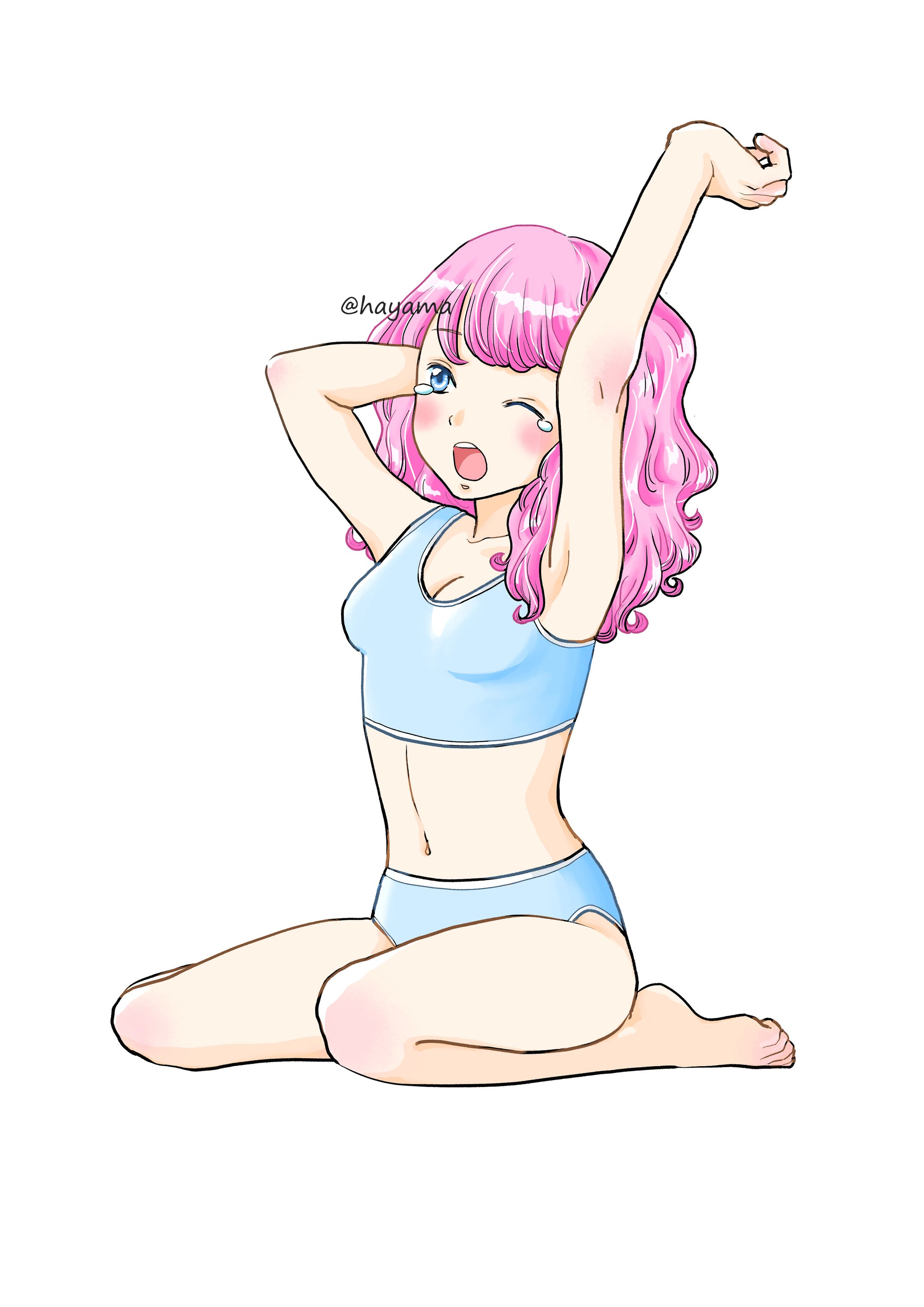 女性全身イラスト-1