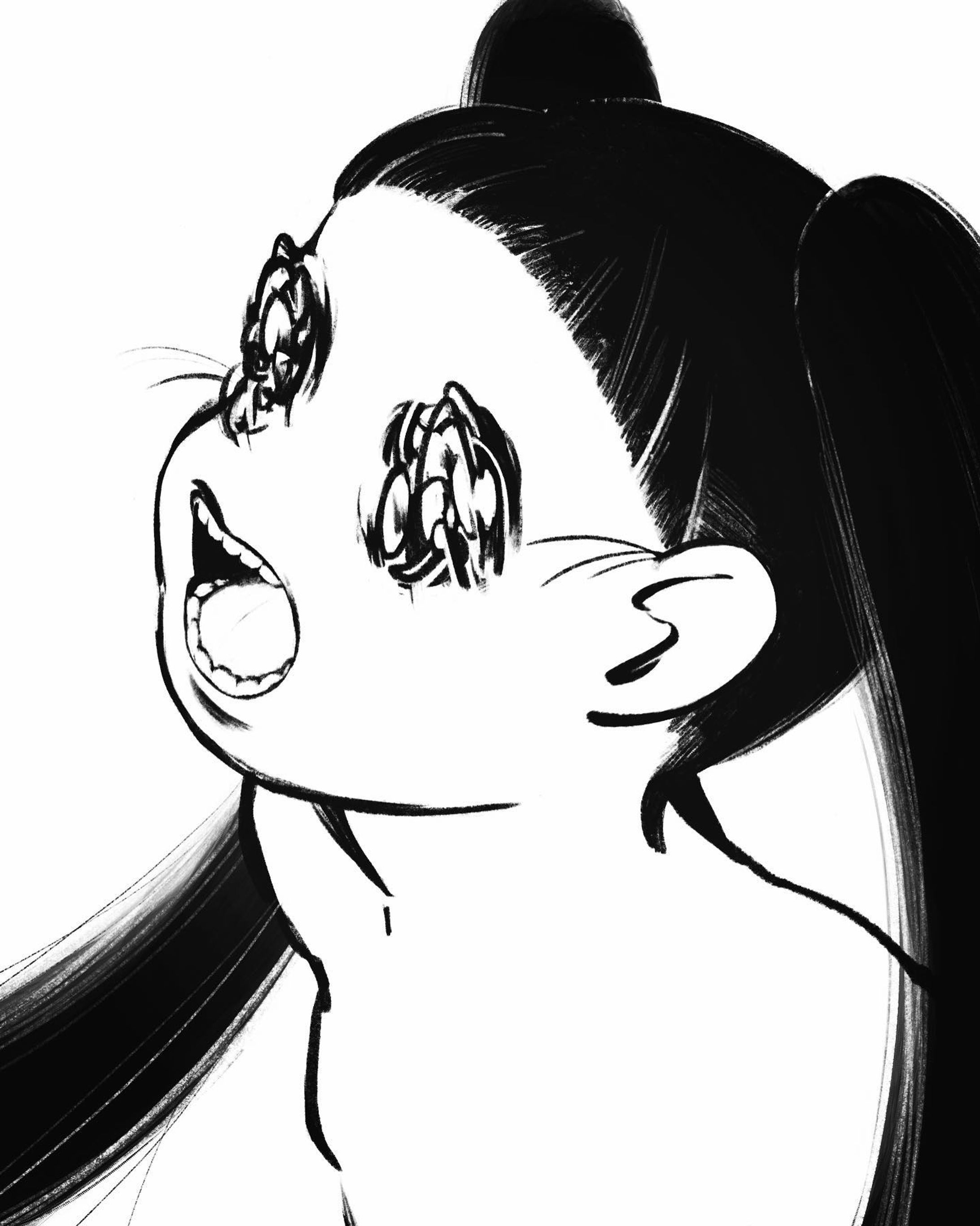 #illust #illustration #art #artwork #sketch #draw #drawing #イラスト #絵 #digitalart #illustgram #black #girls #イラストレーション-1
