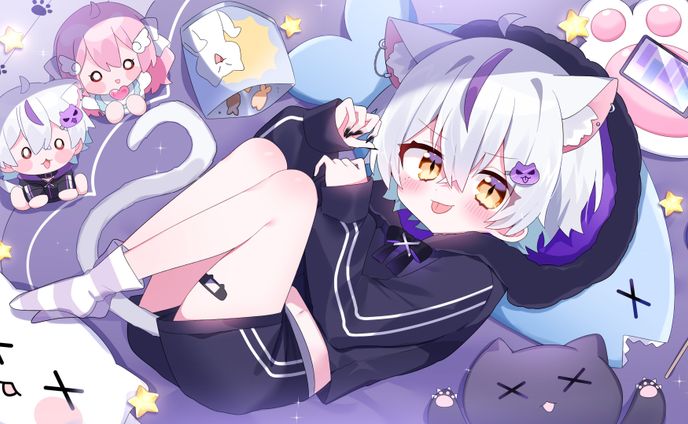 【ご依頼】負け猫チカ様　一枚絵