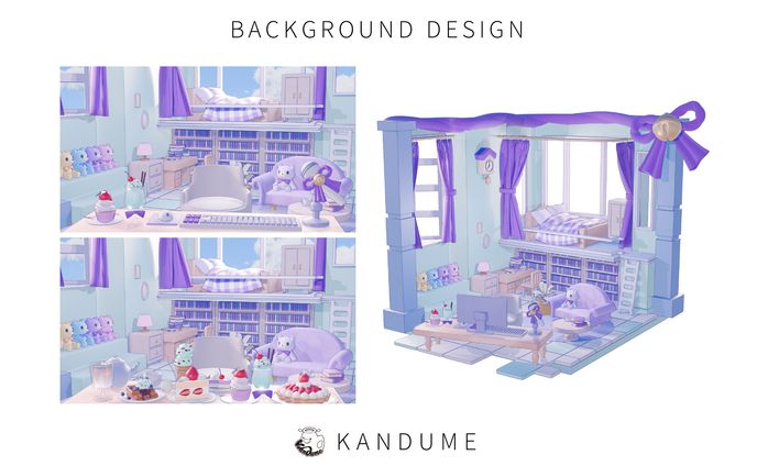 ルンルンFA 配信背景