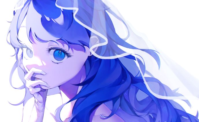 創作イラスト wedding