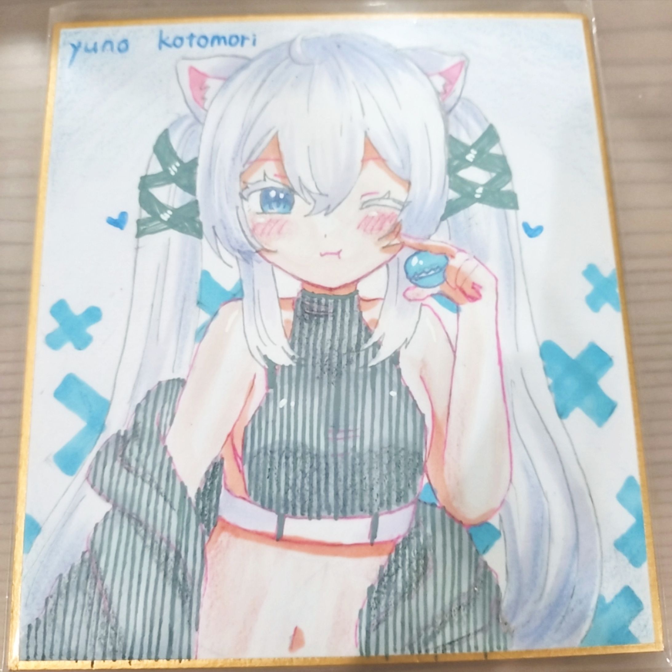 【BOOTH】Sio アナログ原画-1