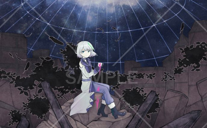 歌ってみた動画用イラスト