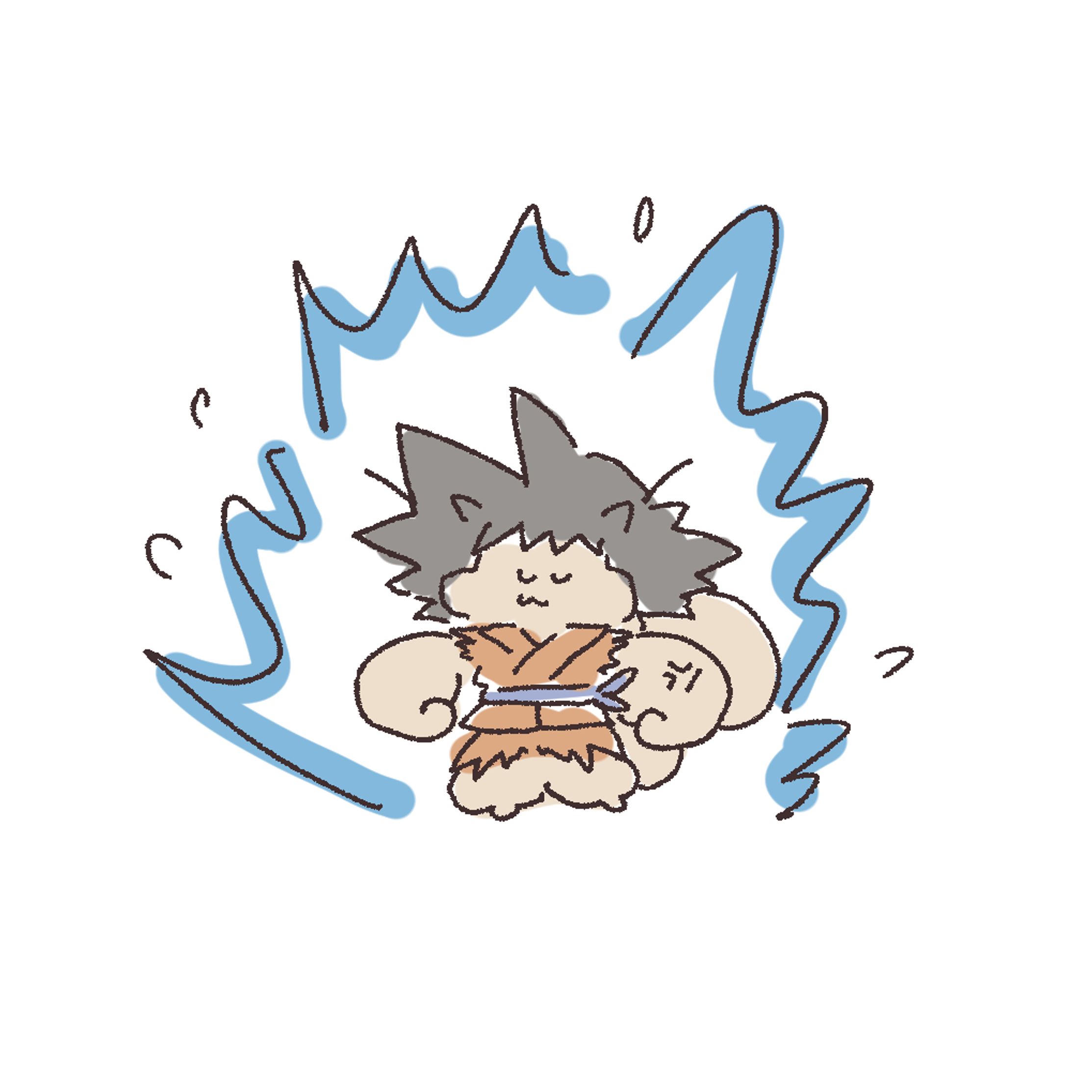 【絵日記】悟空の日-1