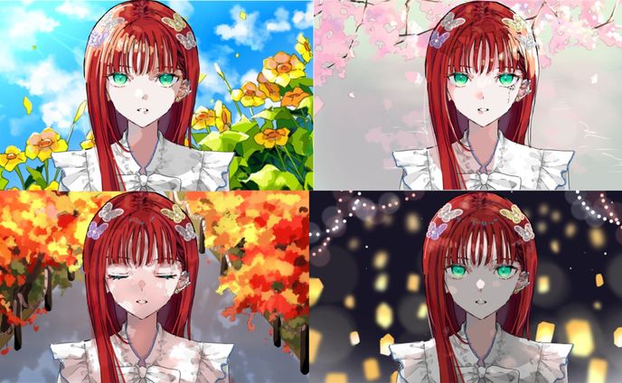 【ご依頼歌ってみたイラスト】ぬん様歌ってみた動画内イラスト