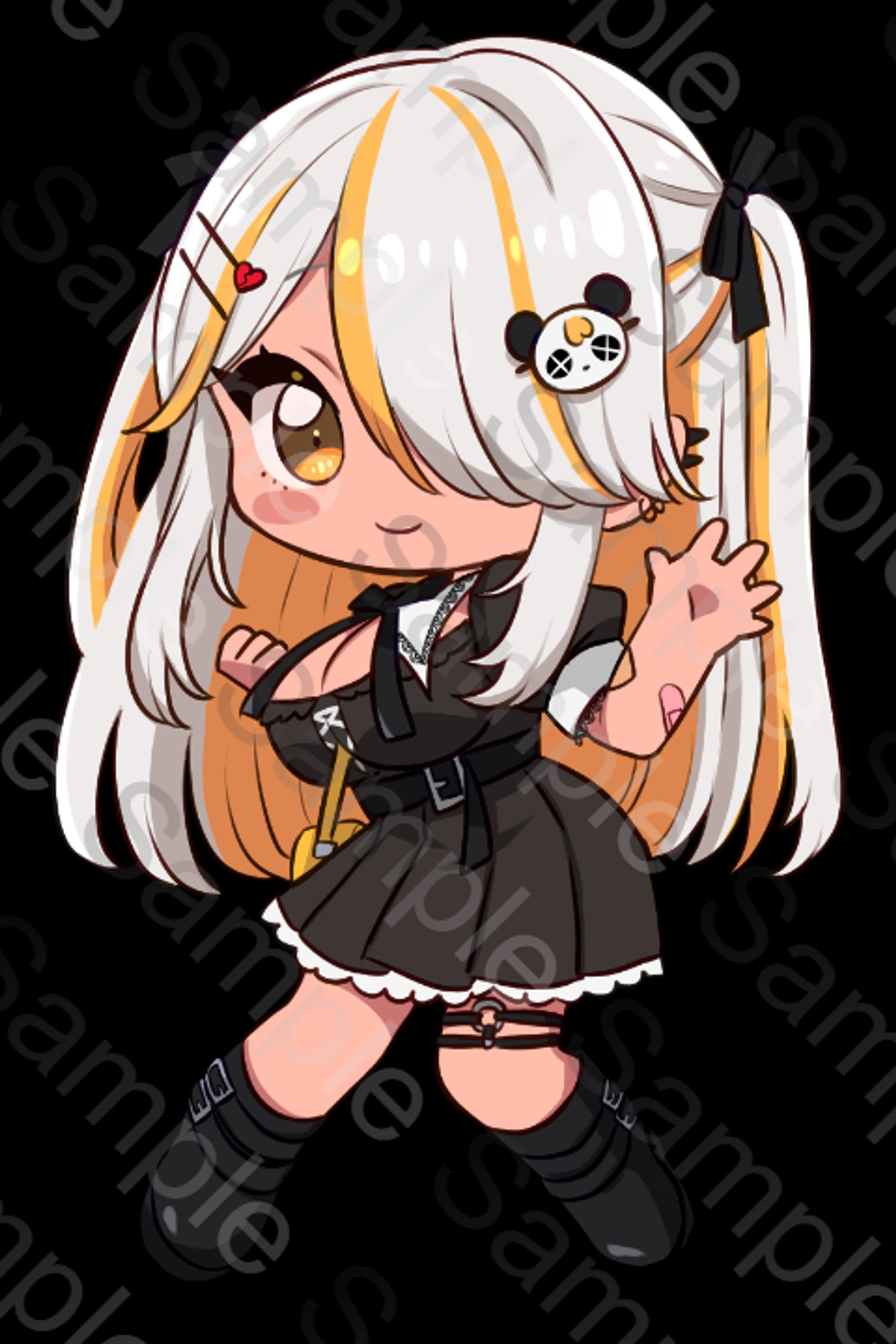 SDドナ＆パンダ(地雷系Type-A ver)-1