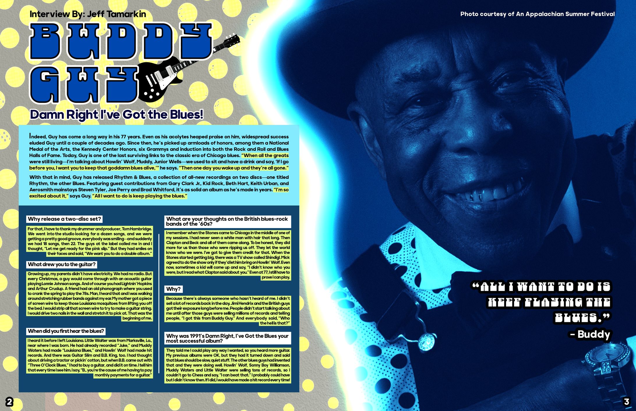 Buddy Guy Editorial Design Project-1