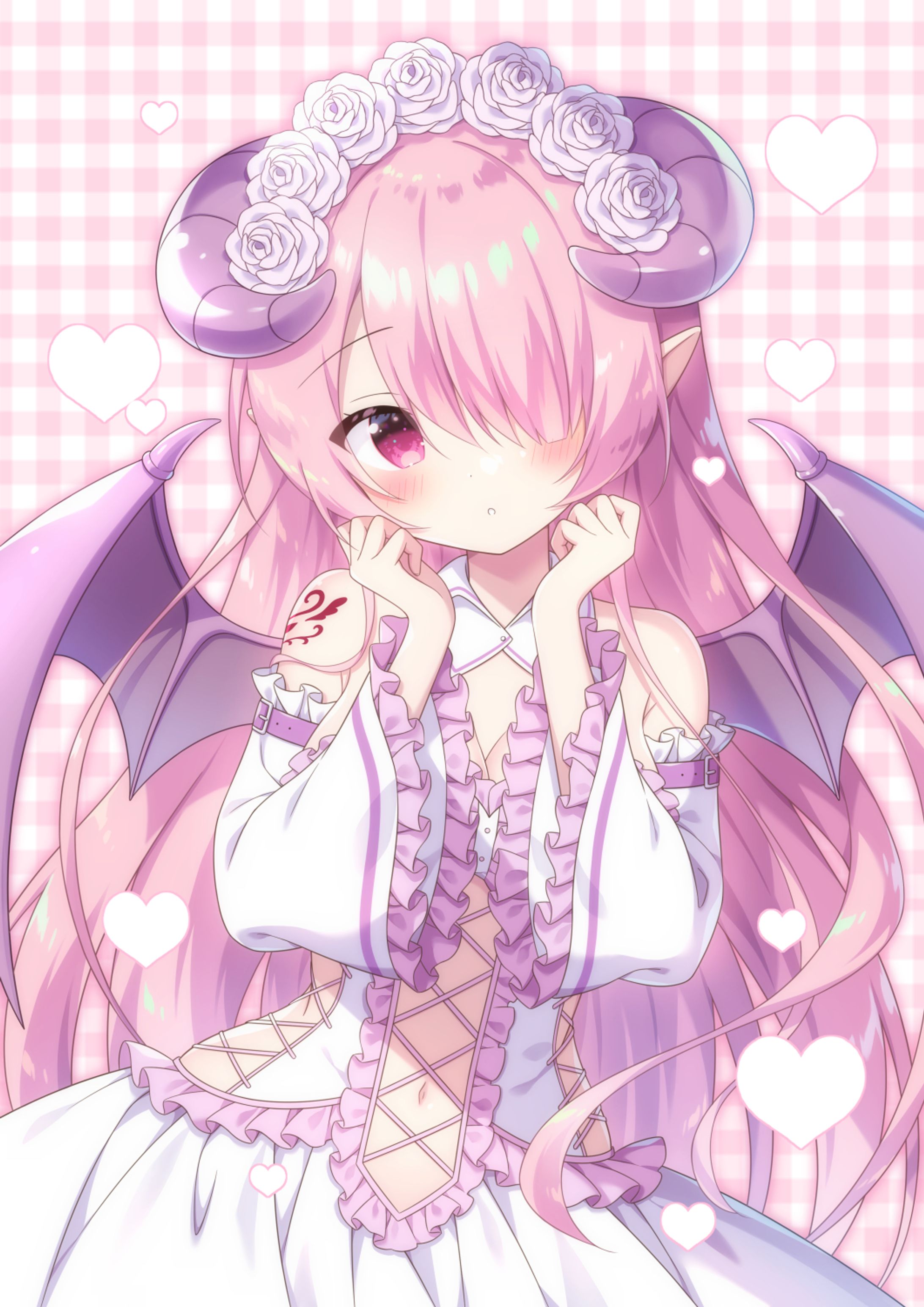 桃天ユエ様グッズイラスト-1