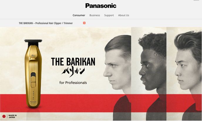 The Barikan Panasonic Pro Hair Clippers