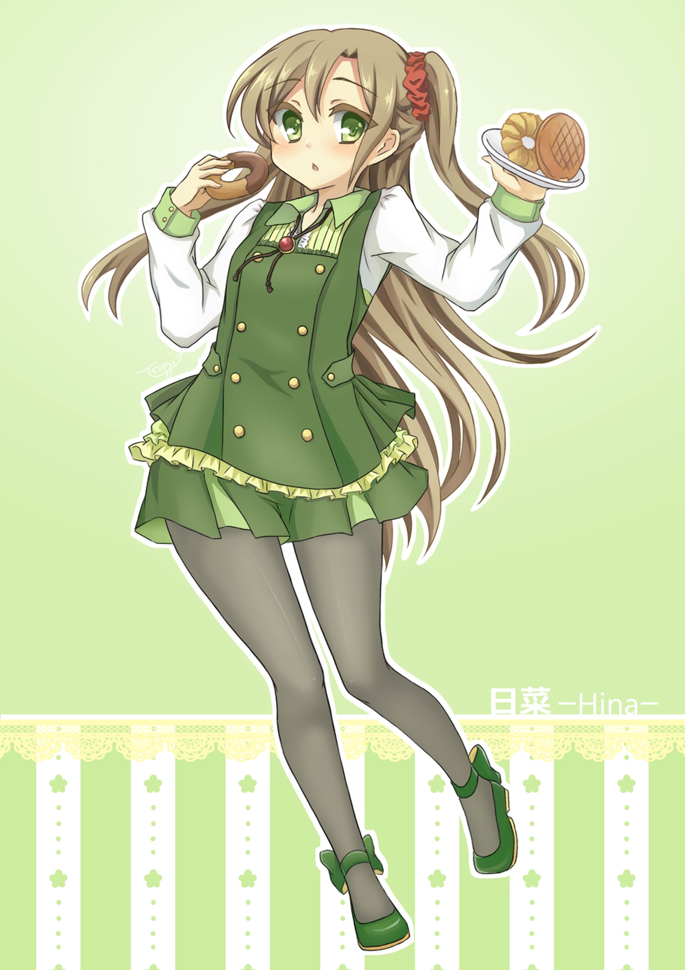 オリジナル【看板娘：日菜】-1