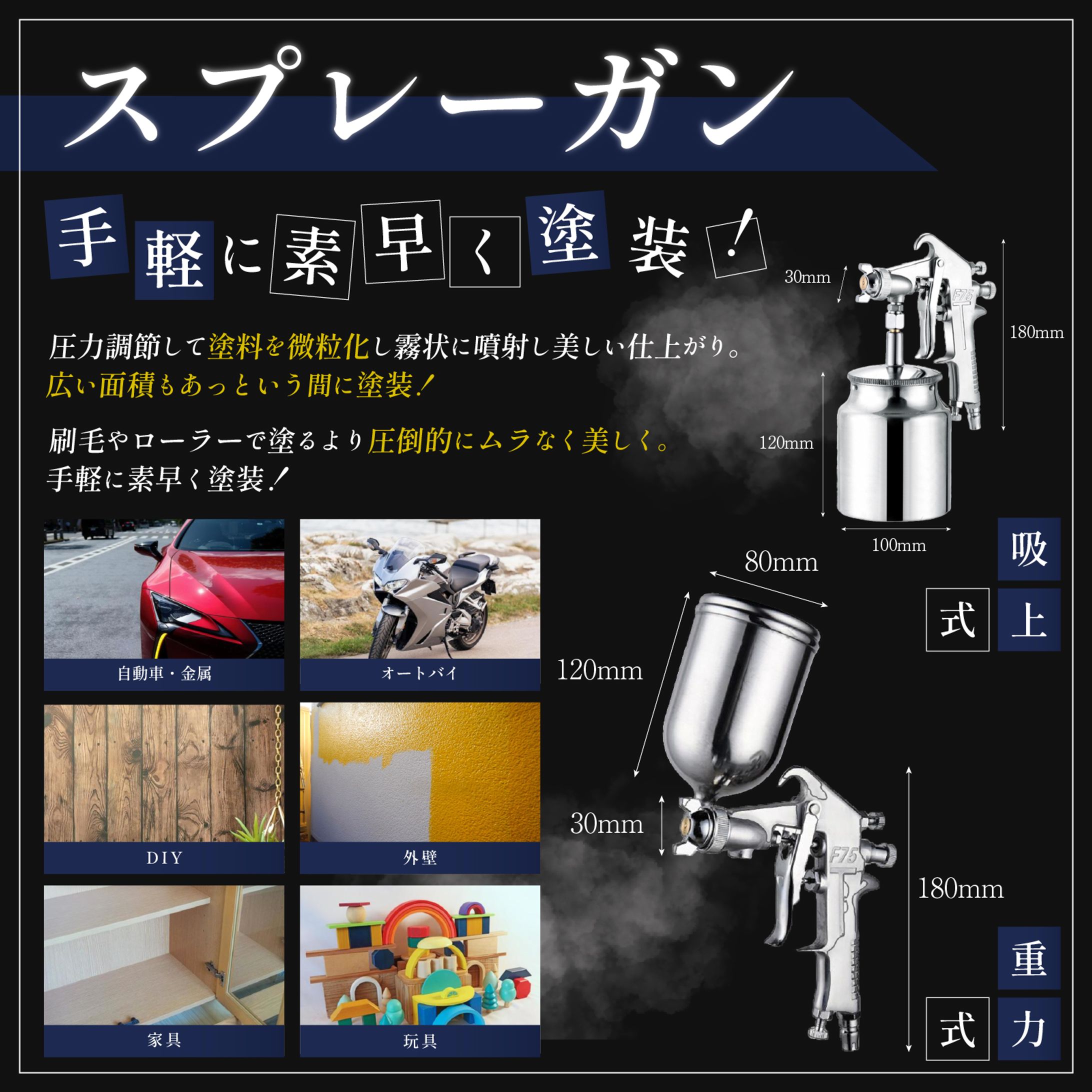 ECサイト／商品画像（スプレーガン）-1