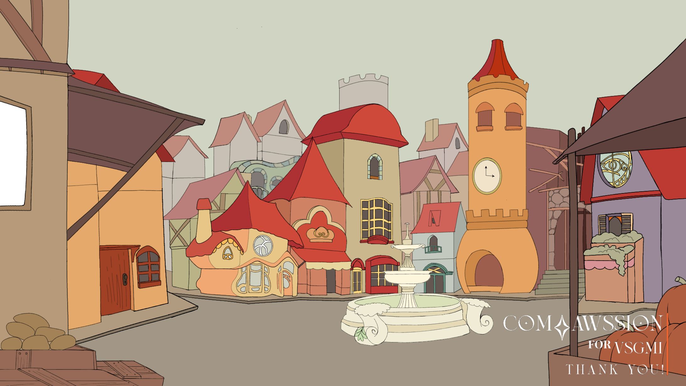 Lineart, base color, and another artstyle-1