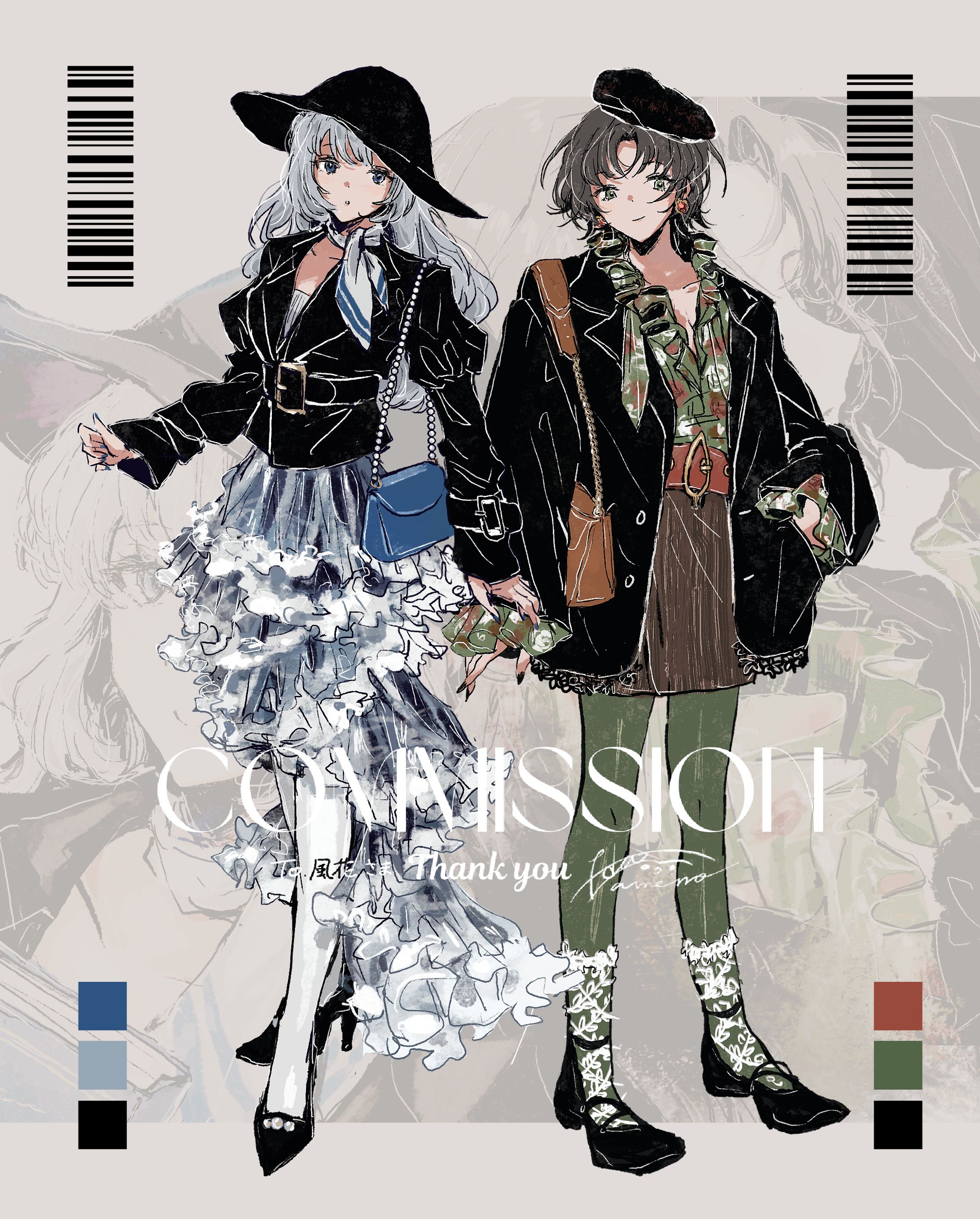 【skeb】衣装デザイン-1