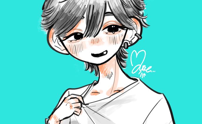 歌い手 Mutsuki様 アイコン用イラスト