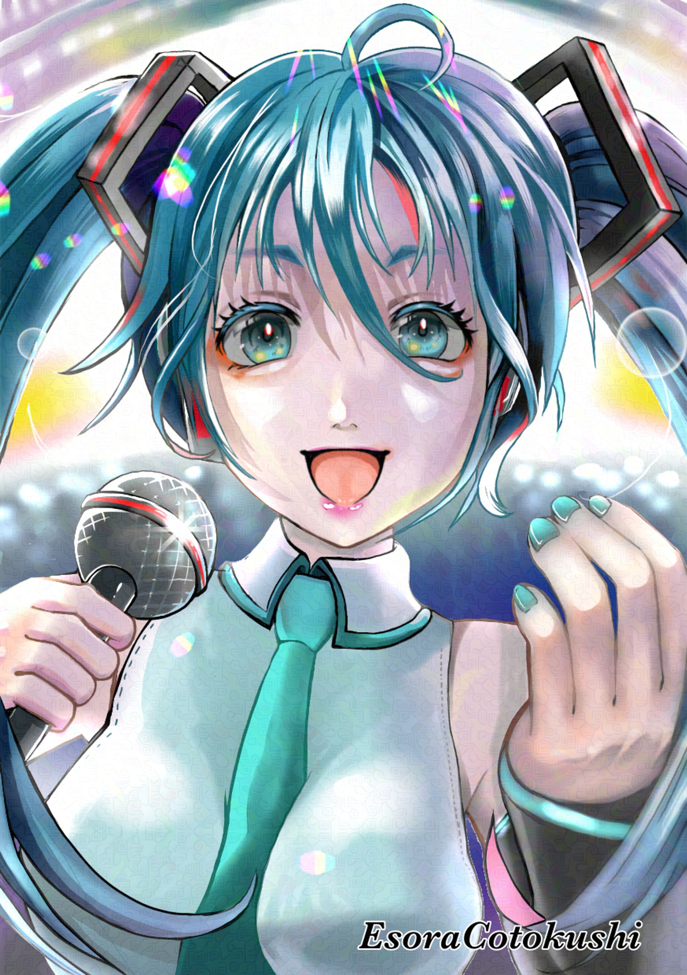 ファンアート:初音ミク-1