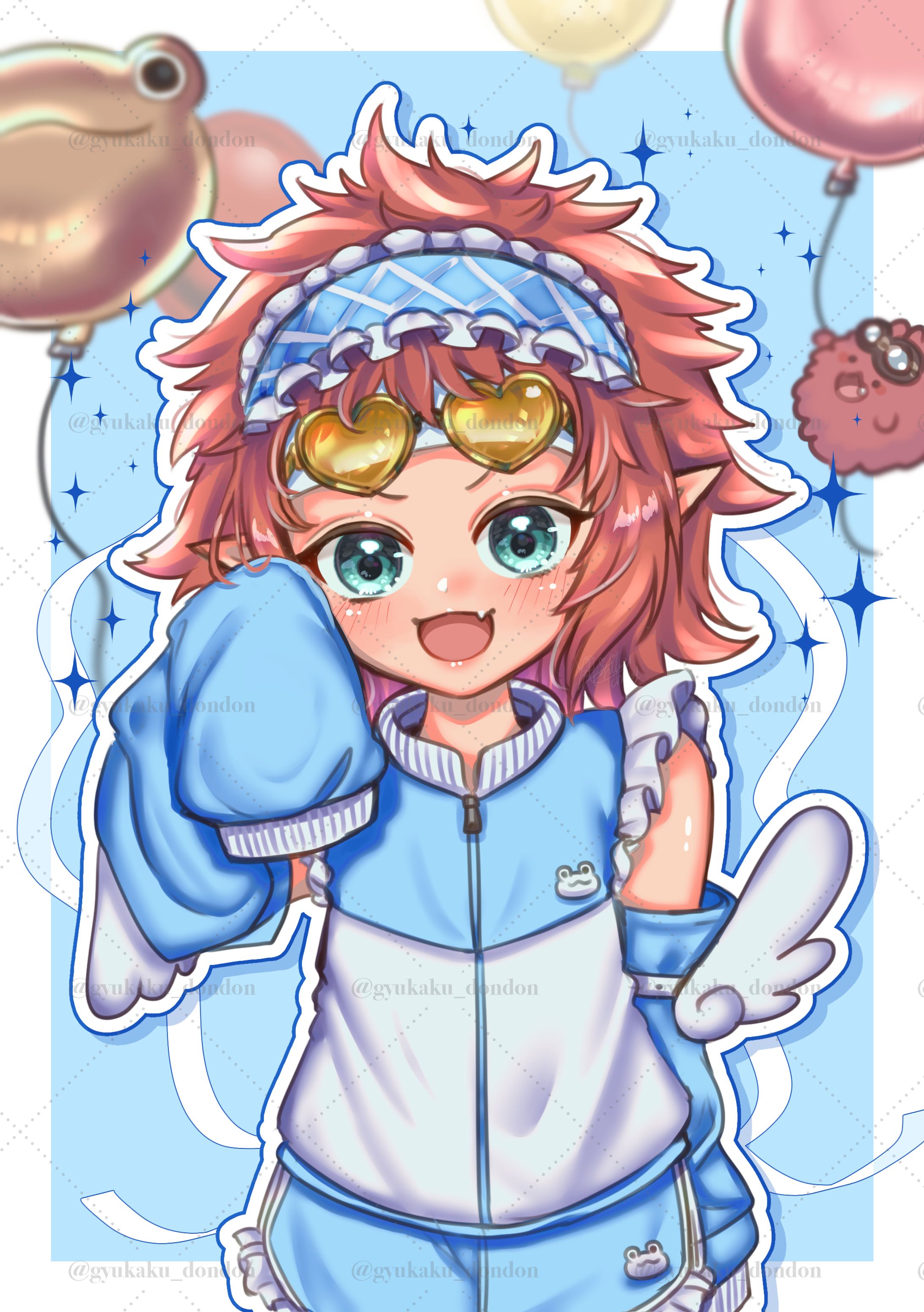 筑波嶺つくっぺ様／お誕生日ファンアート-1