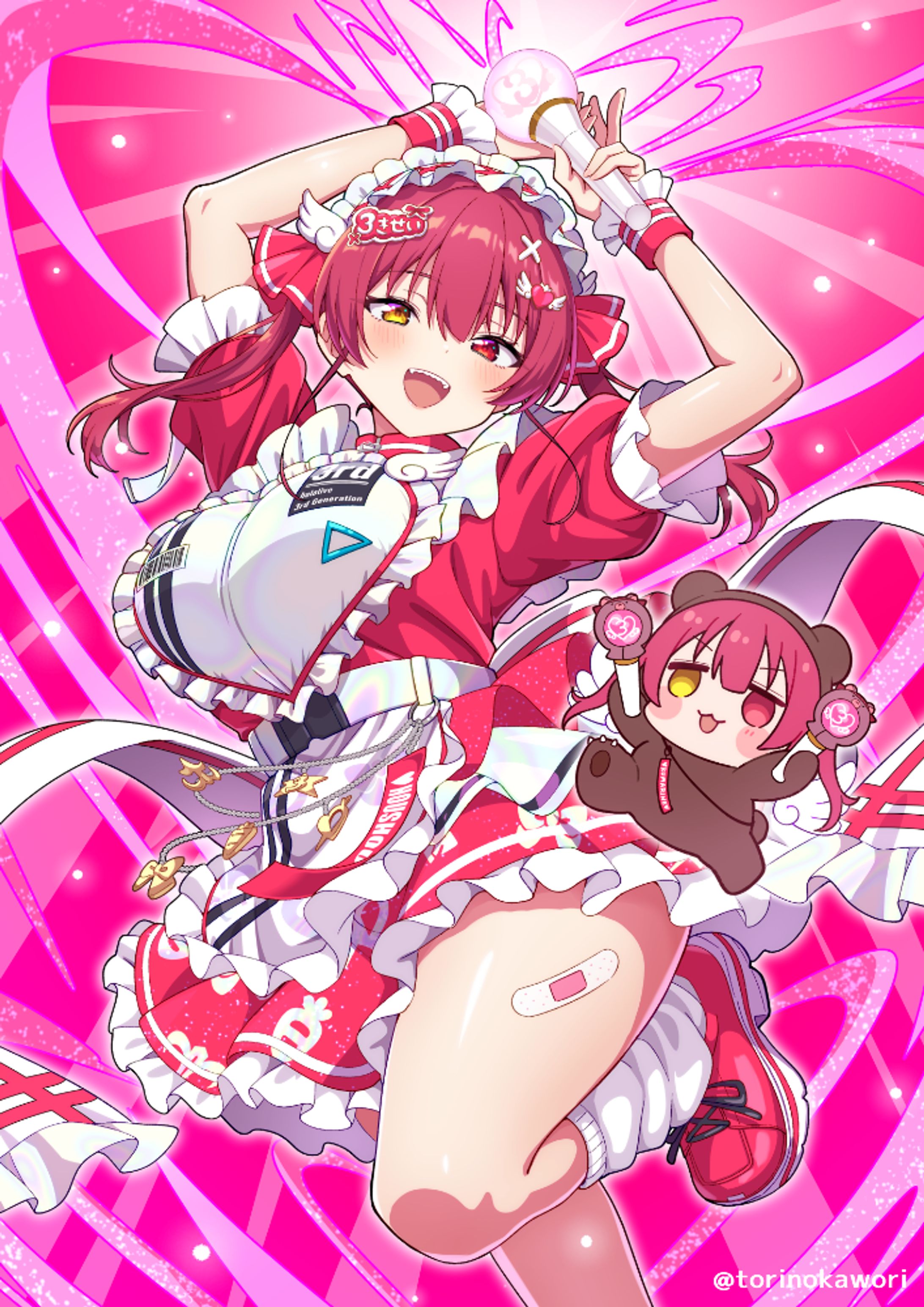 【FA】宝鐘マリン/c106合同誌寄稿イラスト-1