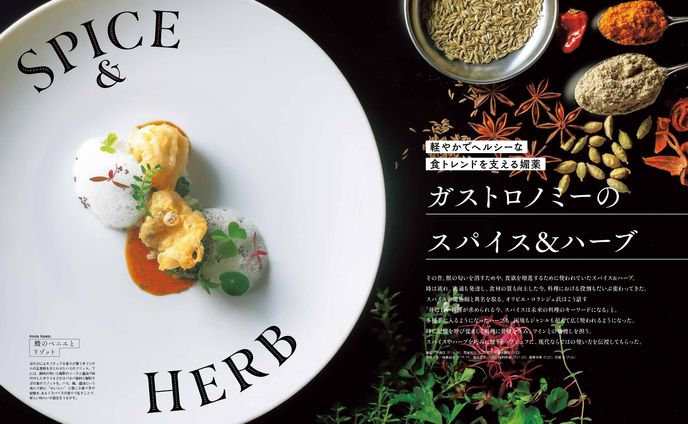 ガストロノミーのスパイス&ハーブ