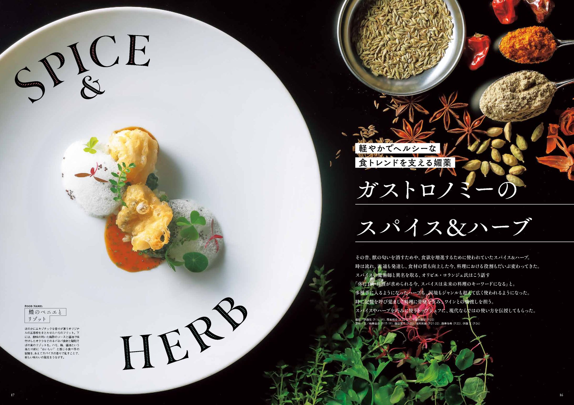 ガストロノミーのスパイス&ハーブ-1