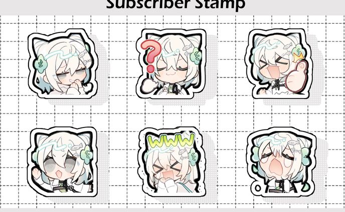 Twitch スタンプ制作 vol.1