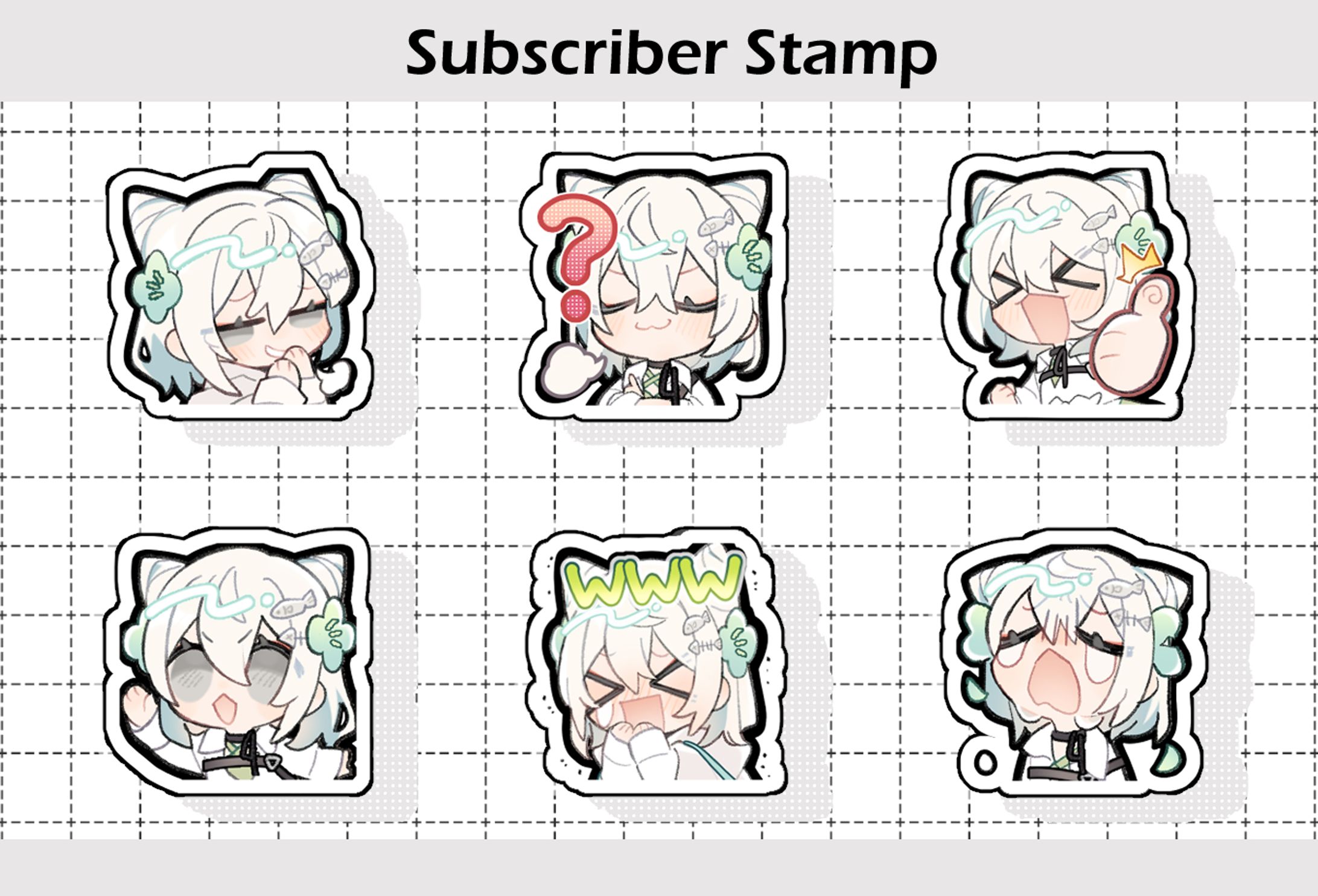 Twitch スタンプ制作 vol.1-1