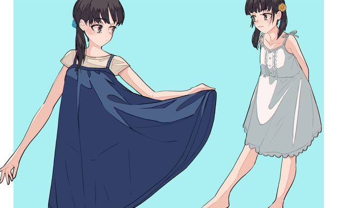 年齢退行TSFカラーイラスト3