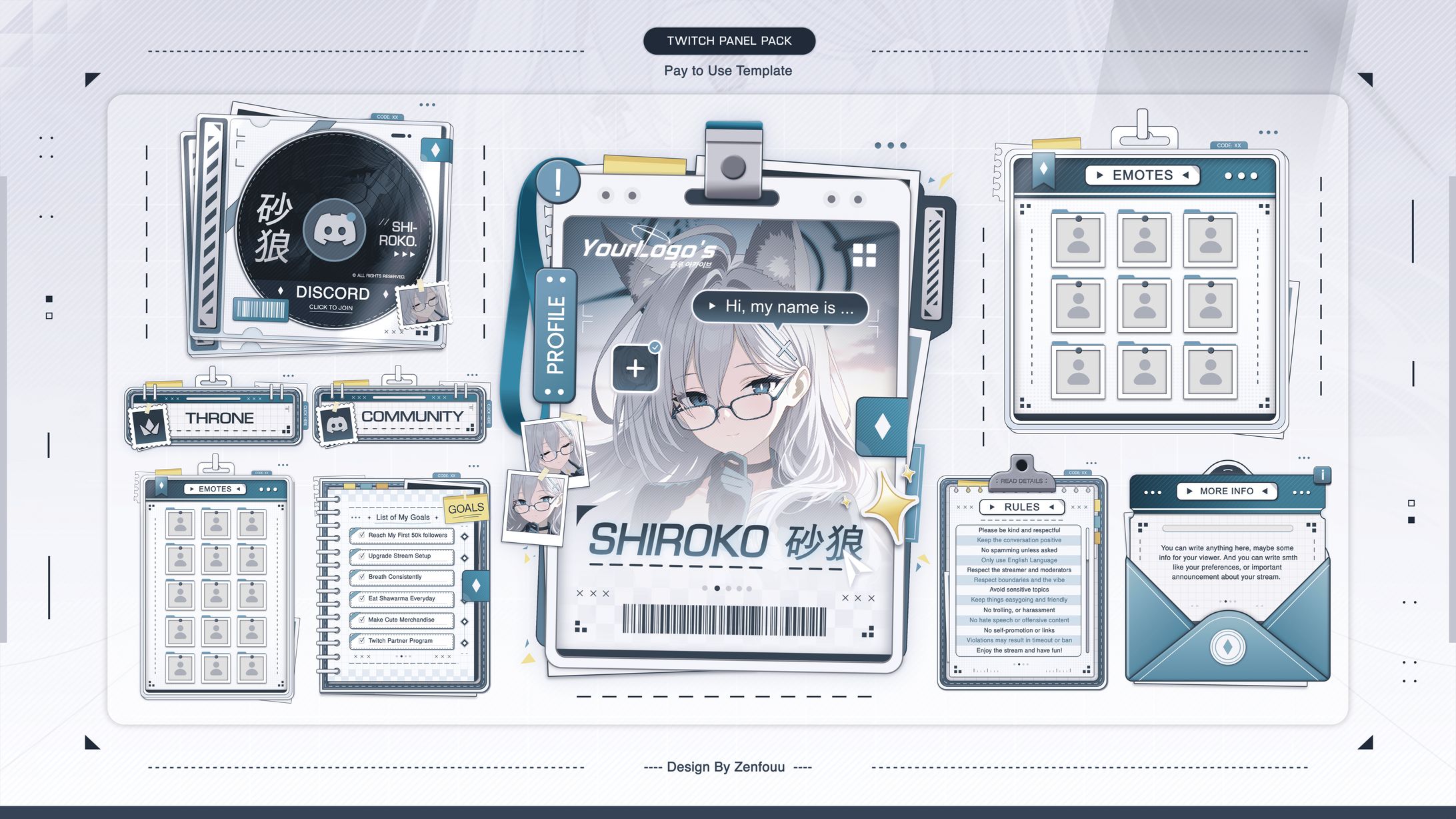 CODE:054 - Project Panel Set Exclusive (Personal Project)-1