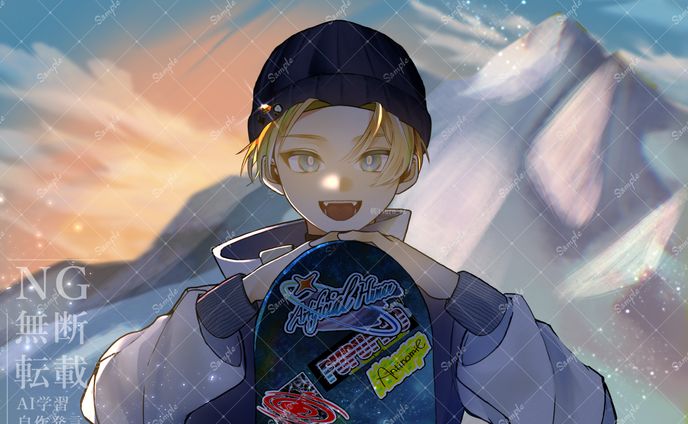 弐律背反さま　一枚絵