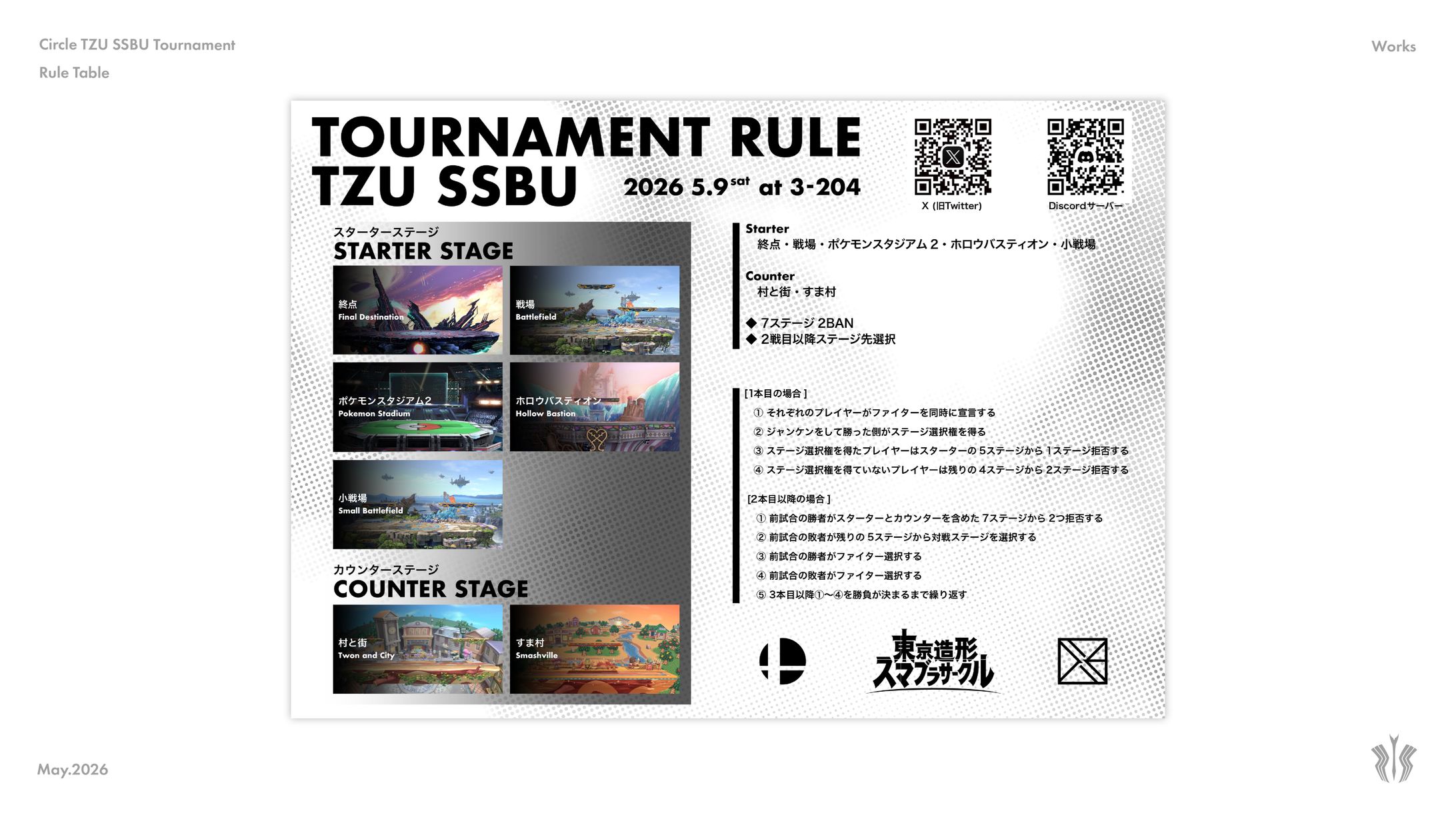 TZU スマブラサークル 大会ルール表-1