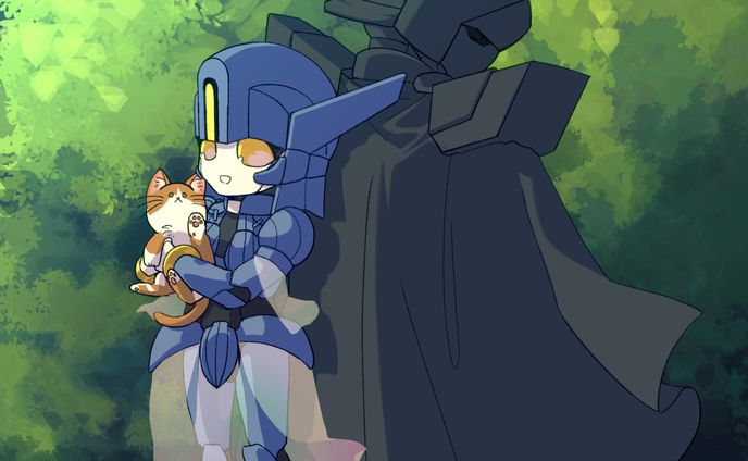 背景、ロボ