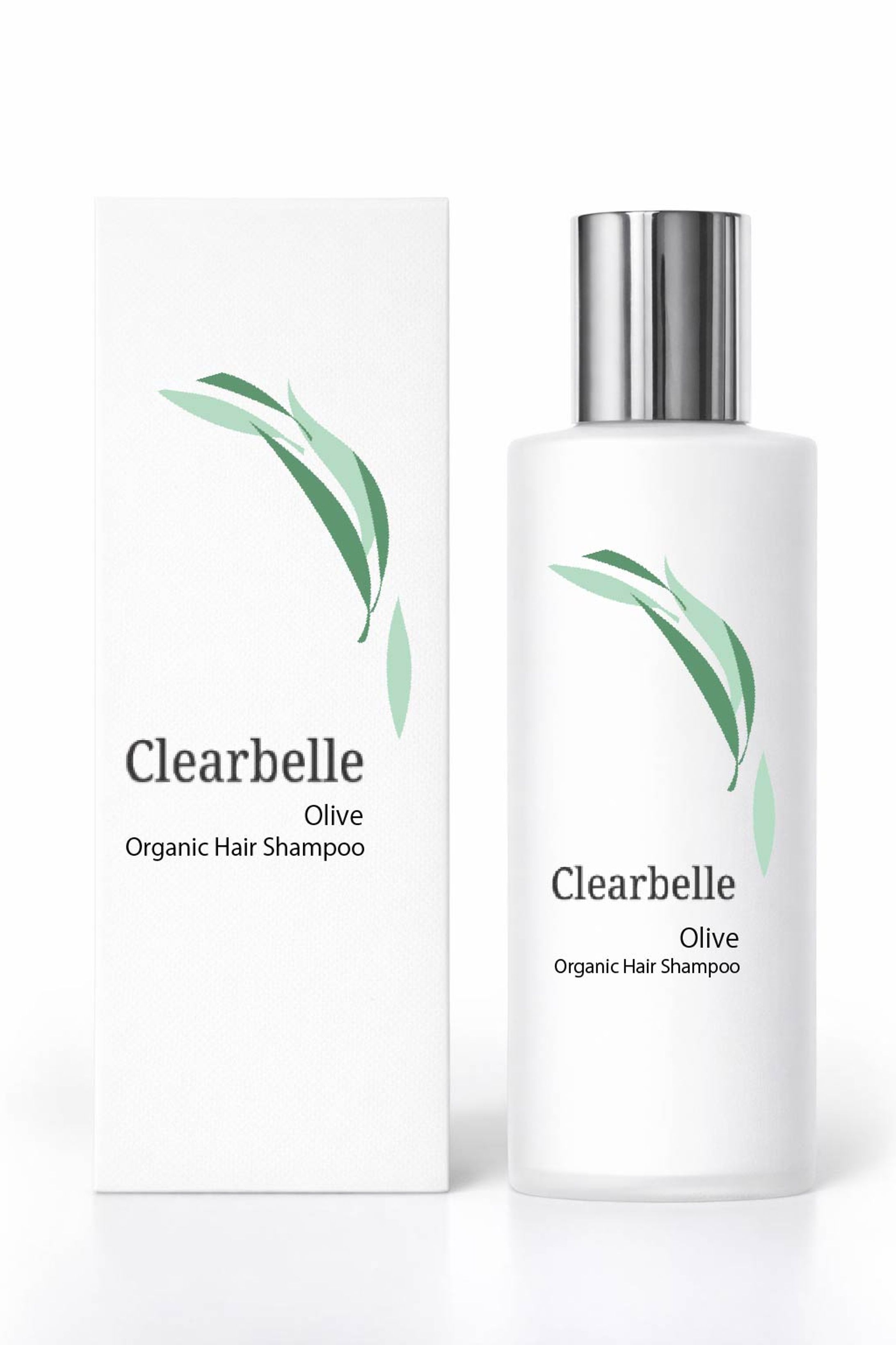 ボトルラベルデザイン（リーフ）-1