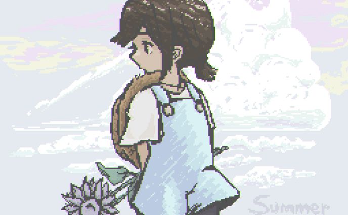 ドット絵、vi