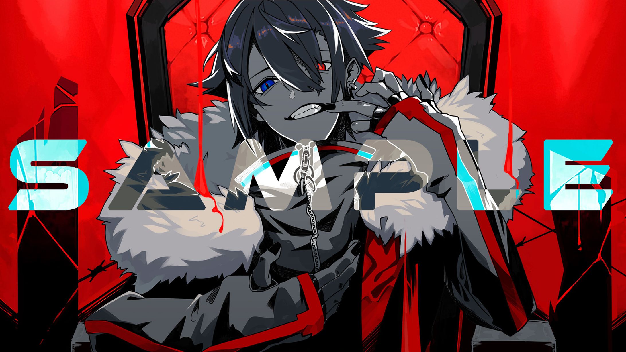 百世アソブ様歌ってみたイラスト制作-1