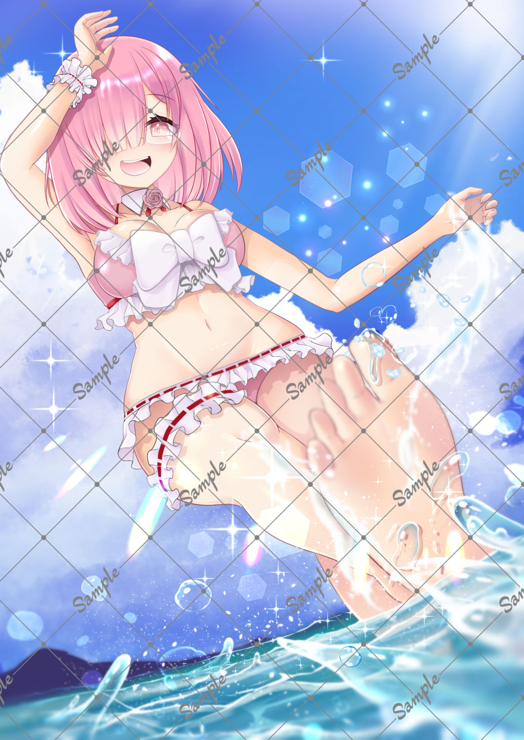 【work】彩小路つばき様暑中見舞い用サンプル-1