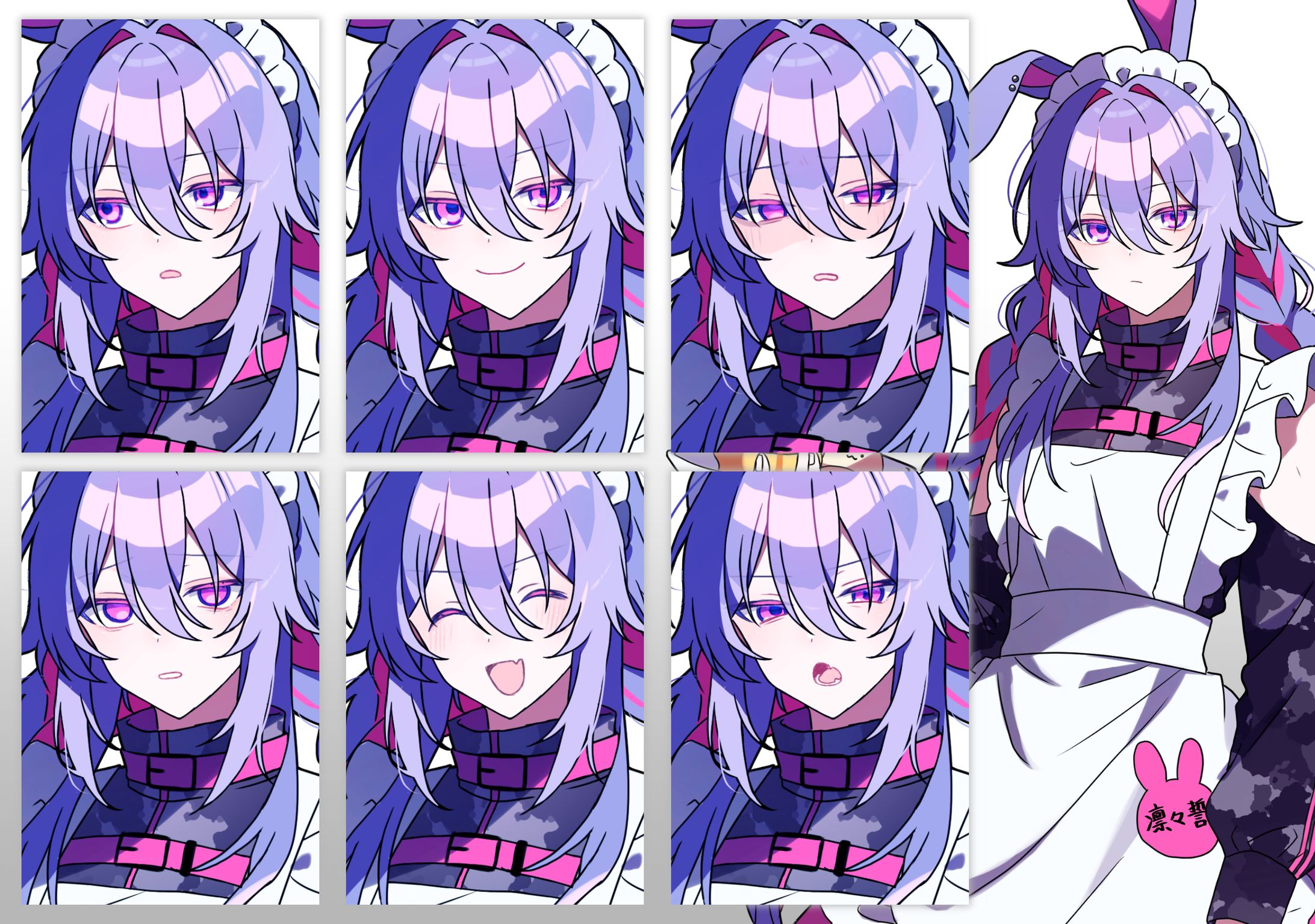 【趣味絵】TRPG立ち絵-1