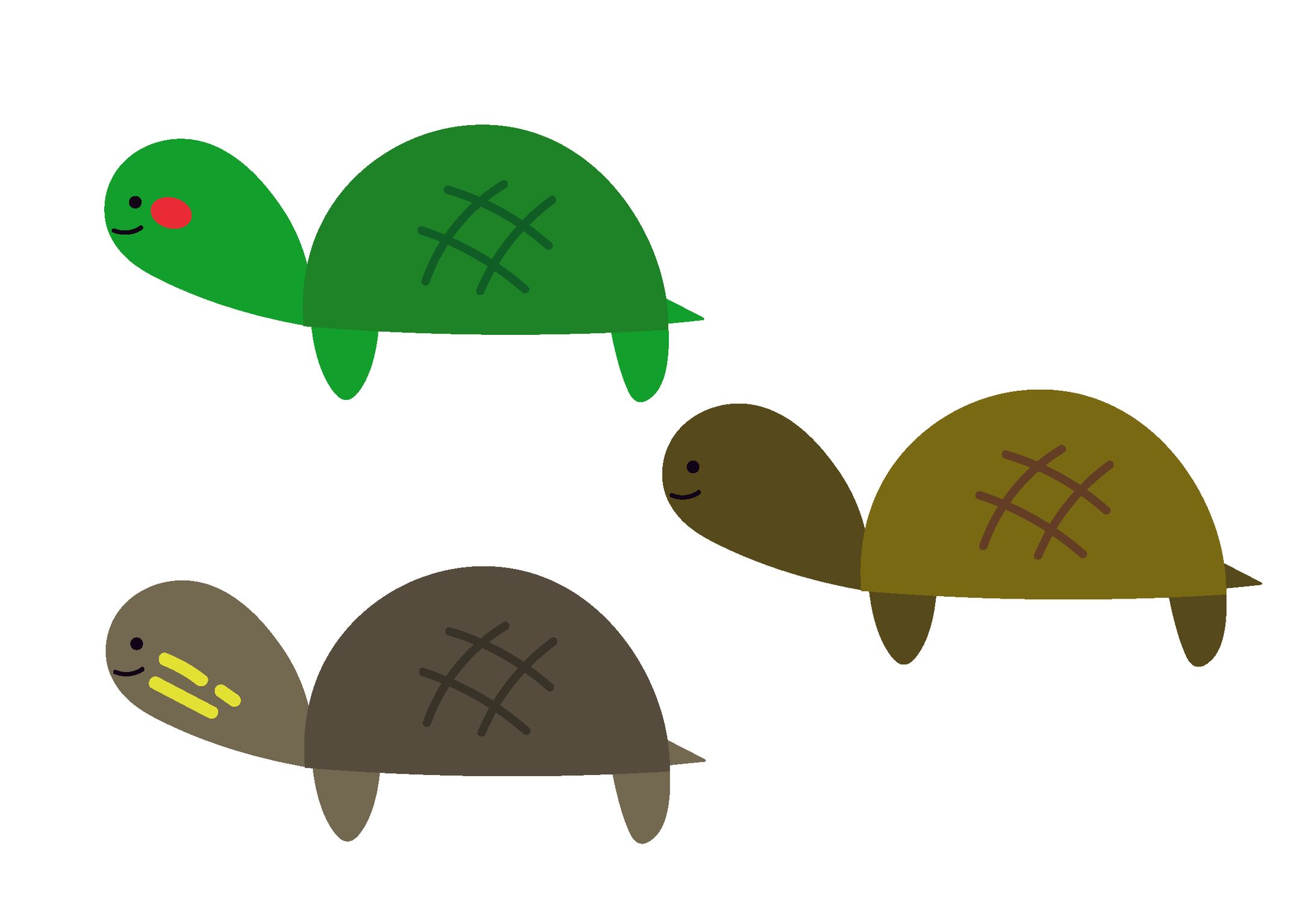 動物イラスト　教育用-1