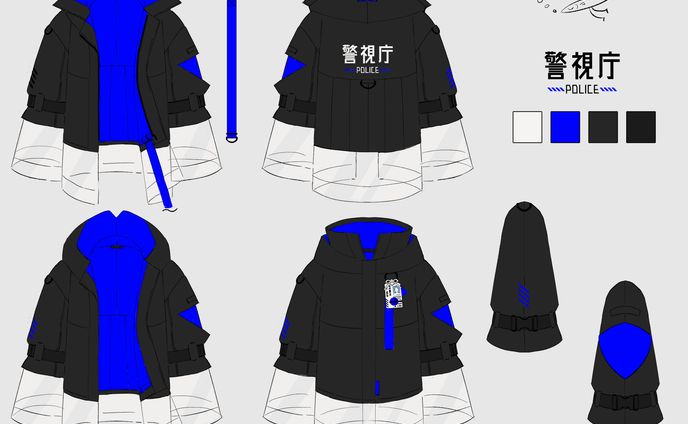 非公式制服デザイン｜クトゥルフ神話TRPG