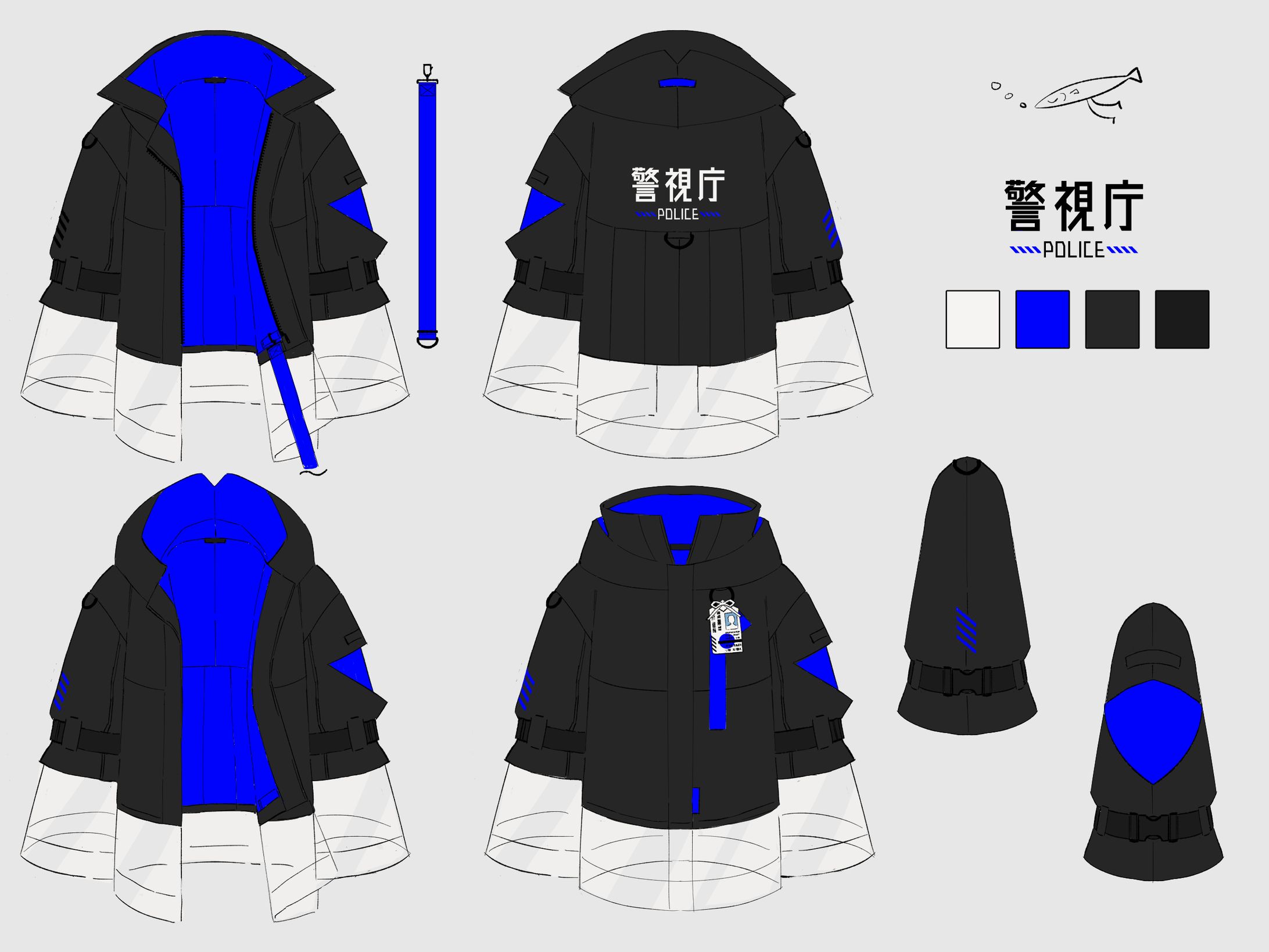 非公式制服デザイン｜クトゥルフ神話TRPG-1