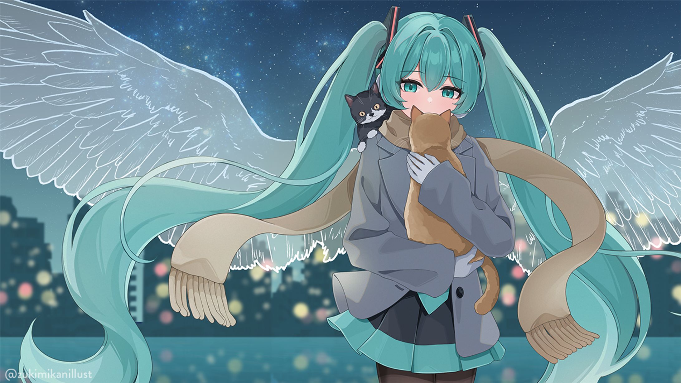 【ご依頼】ボカロ楽曲MV用イラスト-1