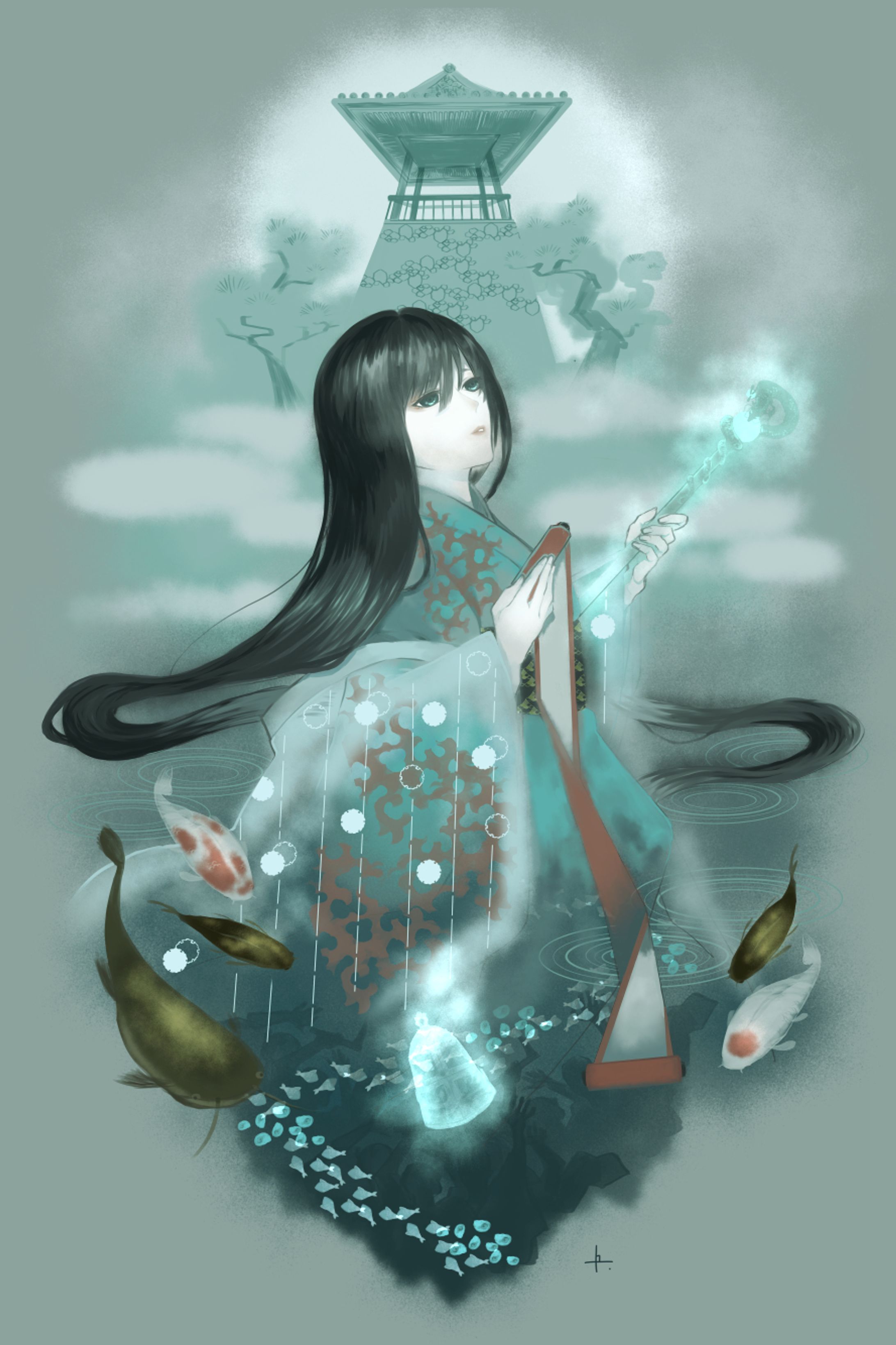 夜叉ヶ池イラストコンテスト応募作-1