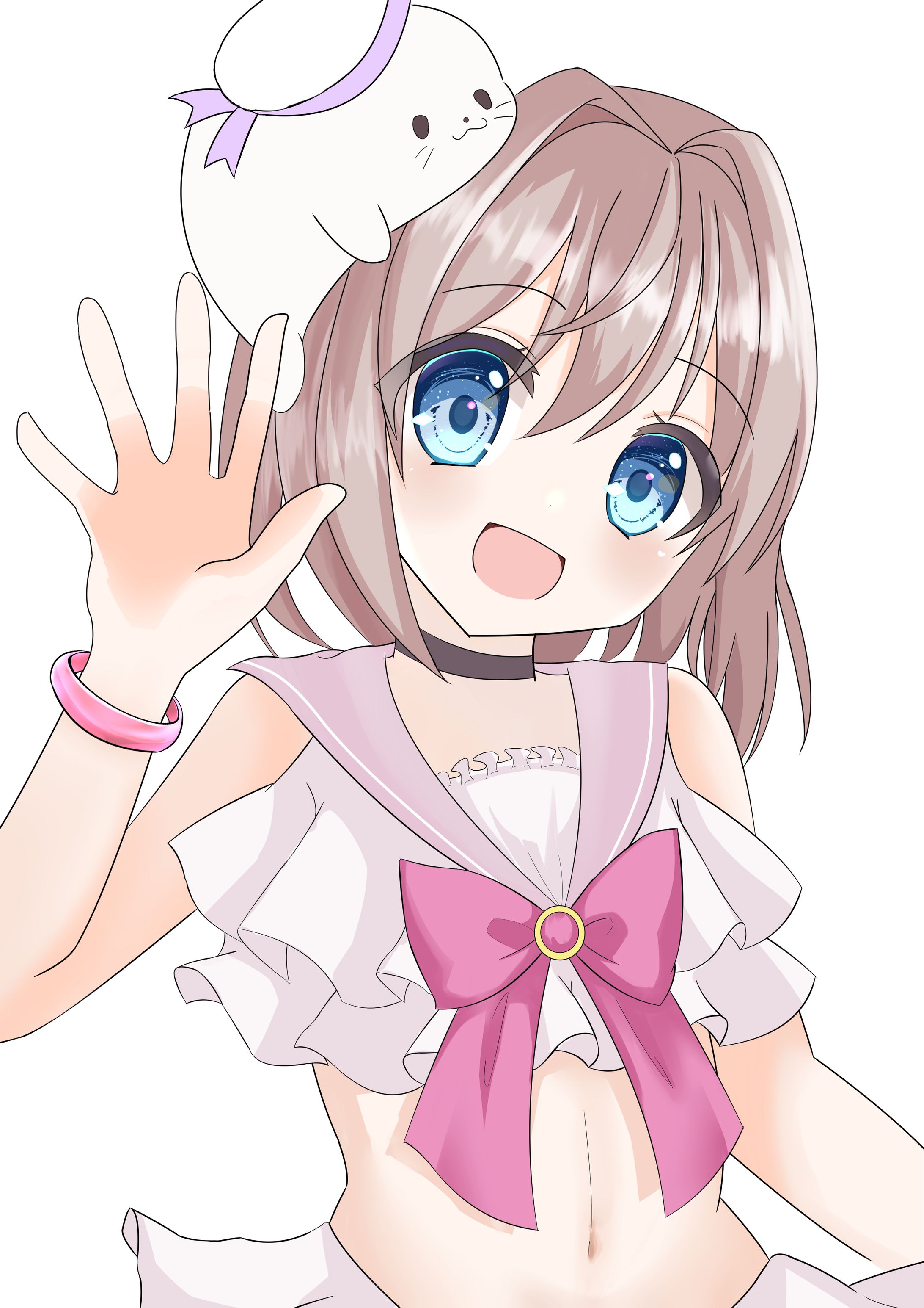 あざらしと女の子-1